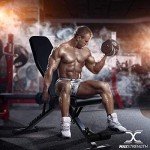 Adjustable Foldable Weight Bench for Home Workouts