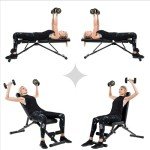 Adjustable Foldable Weight Bench for Home Workouts