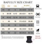 Bafully Women's Waist Trainer Girdle for Tummy Control