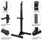 Adjustable Heavy Duty Squat Rack for Home Gym