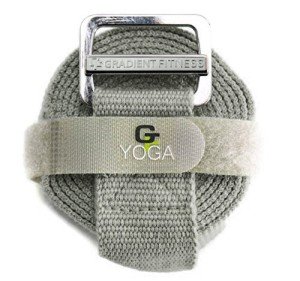 Gradient Fitness 8ft Yoga Strap with Easy-Feed Buckle