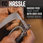 Gradient Fitness 8ft Yoga Strap with Easy-Feed Buckle