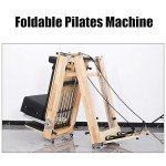 Wooden Foldable Pilates Reformer Machine for Home