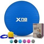 Extra Thick Pilates Exercise Ball with Pump - 75cm