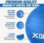 Extra Thick Pilates Exercise Ball with Pump - 75cm