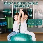 Extra Thick Pilates Exercise Ball with Pump - 75cm