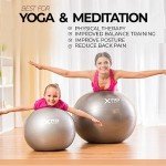 Extra Thick Pilates Exercise Ball with Pump - 75cm