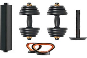 30kg Dumbbell, Barbell & Kettlebell Set