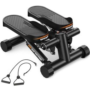 Sportsroyals Mini Stepper with Resistance Bands
