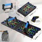 24-in-1 Foldable Push-Up Board for Home Workouts