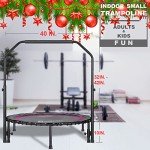 Darchen 200 KG Indoor Mini Trampoline for Fitness