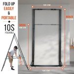 Adjustable Folding Pull-Up Bar Power Station