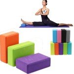 Non-Slip Colored EVA Yoga Block for Fitness
