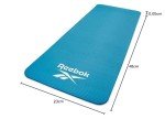 Reebok 7mm Blue Training Mat for Everyone