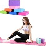 Non-Slip Colored EVA Yoga Block for Fitness