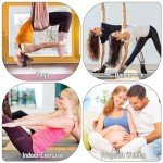 Zuimei Women's Non-Slip Yoga Grip Socks - 4 Pairs