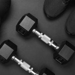 Dumbbell Set with 6-Tier Rack, 5kg-30kg