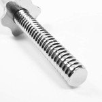 KOMODO 4ft Spinlock Barbell for Weightlifting