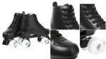 KALINU Women's High-Top Roller Skates - Black