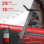 PASYOU Folding Treadmill with Incline and Bluetooth