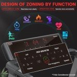 PASYOU Folding Treadmill with Incline and Bluetooth