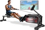VOWVIT Bluetooth Rowing Machine for Home Gym