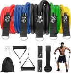 Versatile Resistance Bands Set for Home Workouts