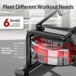 VOWVIT Bluetooth Rowing Machine for Home Gym