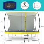 ZERO GRAVITY Ultima 5 Rectangular Trampoline Set