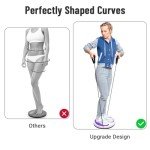 Waist Twisting Disc with Handles for Home Fitness