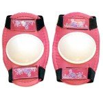 Girls Pink Quad Skates with Safety Gear Set