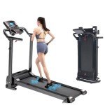Portable Electric Folding Treadmill for Home Fitness
