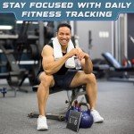 Fitness Tracker and Goal Planner Journal - A5 Size