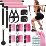 WenYa Pilates Bar Set with Resistance Bands