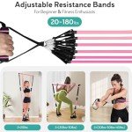 WenYa Pilates Bar Set with Resistance Bands