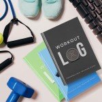 Fitness Tracker and Goal Planner Journal - A5 Size