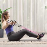 WenYa Pilates Bar Set with Resistance Bands