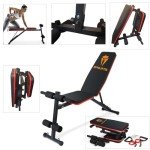 Adjustable Foldable Weight Bench for Full Body Workout