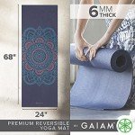 Gaiam Reversible Thick Yoga and Exercise Mat