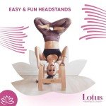 Lotus Inversion Yoga Chair for Relaxation and Inversions