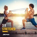 Bionix 3-Pack Resistance Bands for Fitness Workouts