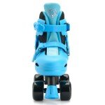 Adjustable Kids Quad Skates - Blue/Black