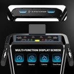 Folding Motorized Treadmill with Bluetooth Speaker