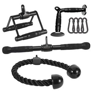 DYNASQUARE Cable Attachments for Home Gym Workouts