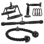 DYNASQUARE Cable Attachments for Home Gym Workouts