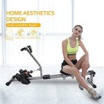 Adjustable Rowing Machine with 12 Resistance Levels