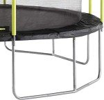 8ft Plum Wave Springsafe Trampoline with Enclosure