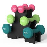 PROIRON 12kg Women's Dumbbell Set with Rack