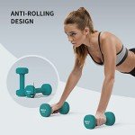 PROIRON 12kg Women's Dumbbell Set with Rack