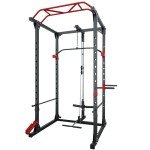 Strongway Multi-Gym Power Cage with Dual Pulleys